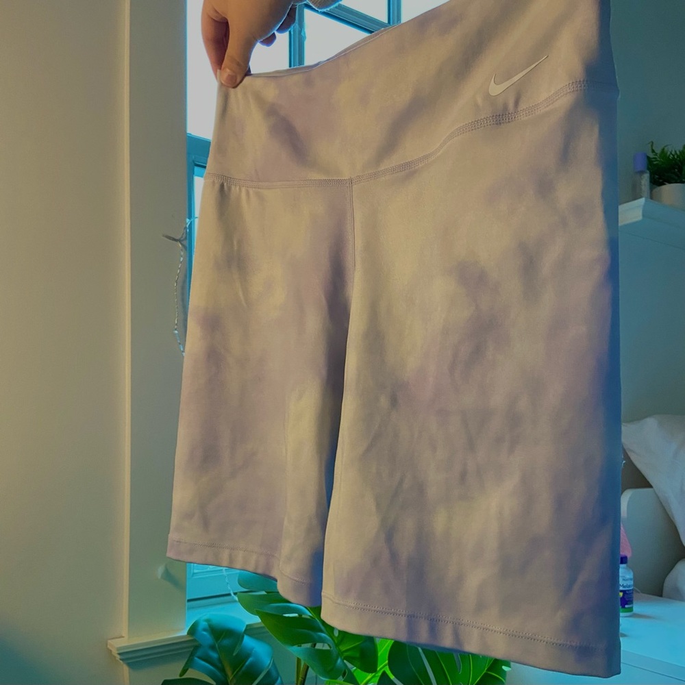 purple nike pro shorts
